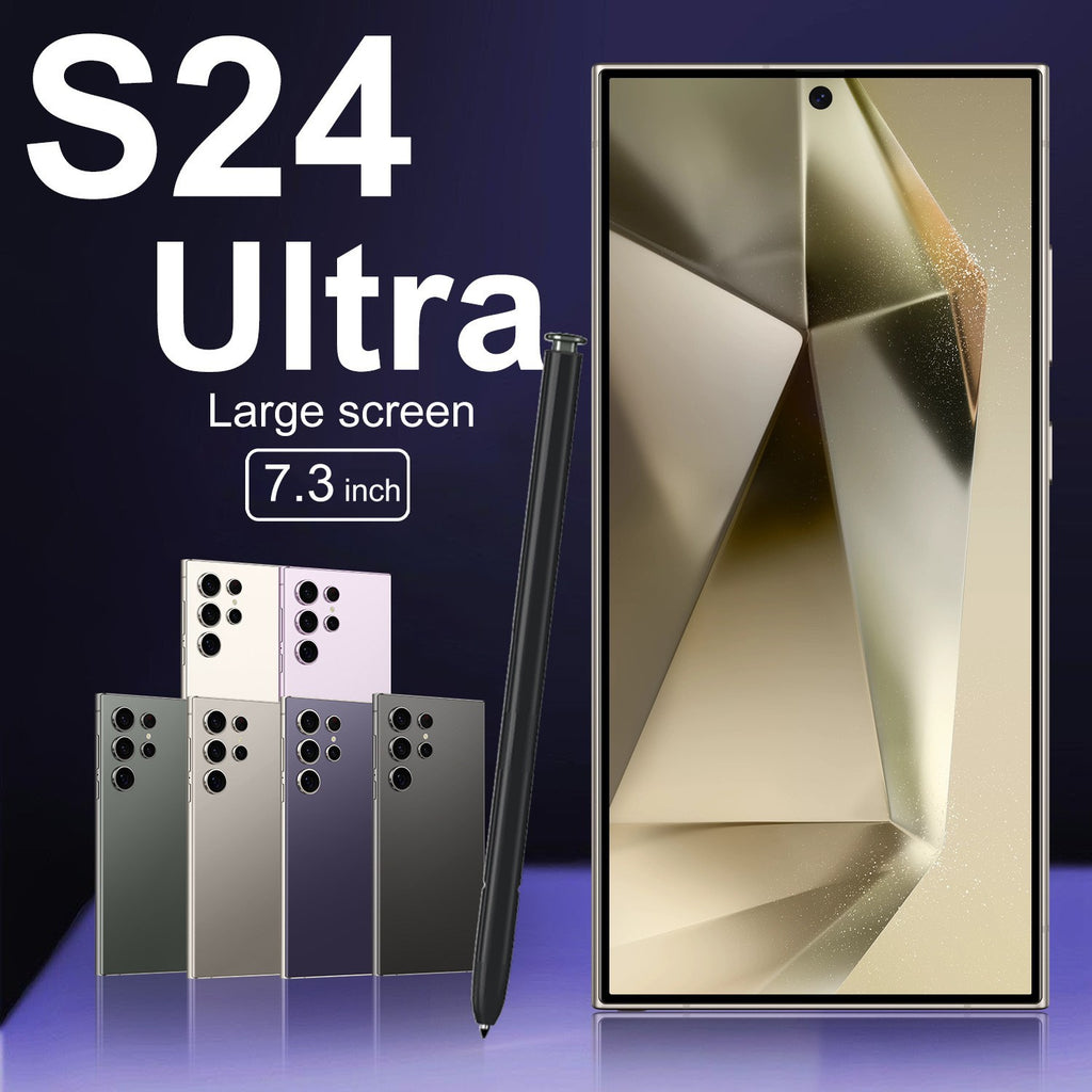 S24Ultra 4G Android 11 Built-in Pen 7.3 Large Screen 13 Million Pixels (2 + 16) Octa Core