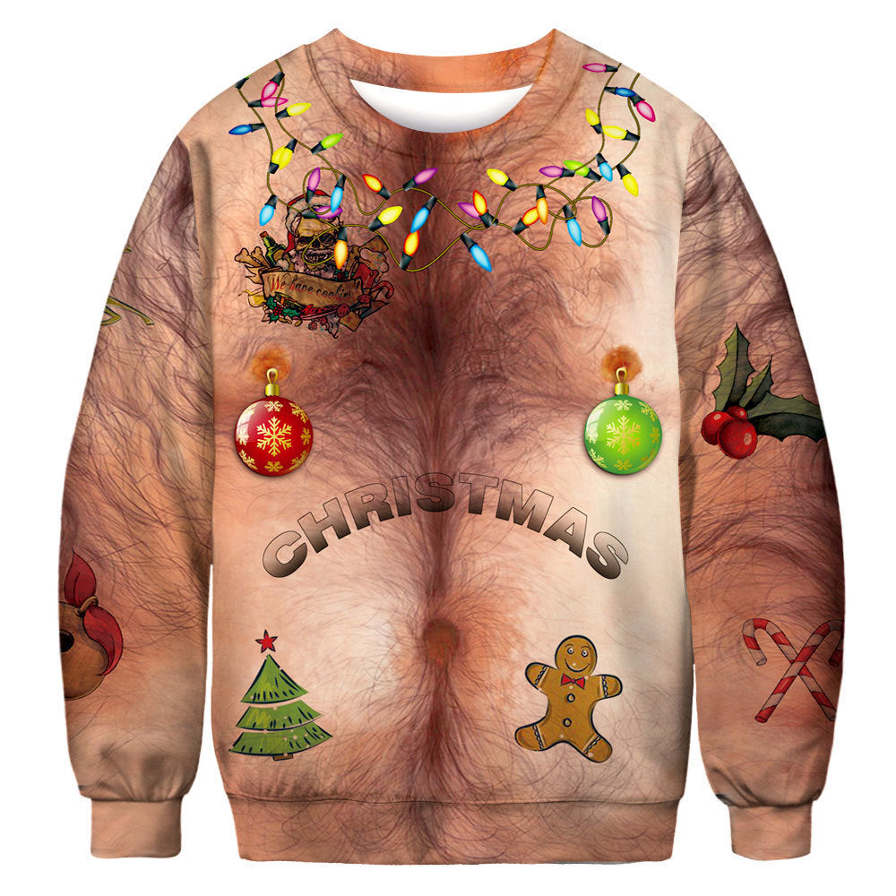 3D Print Pullover Hoodie Christmas Sweatshirt GK0114#