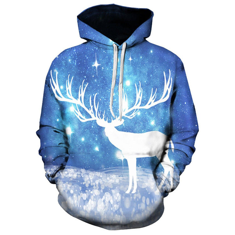 3D Print Pullover Hoodie Christmas Sweatshirt GK0063#