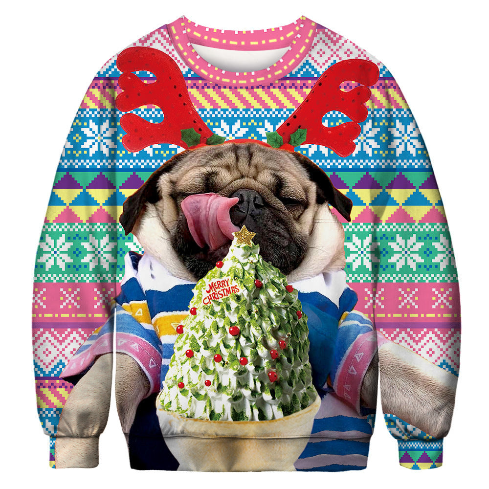 3D Print Pullover Hoodie Christmas Sweatshirt GK0008#